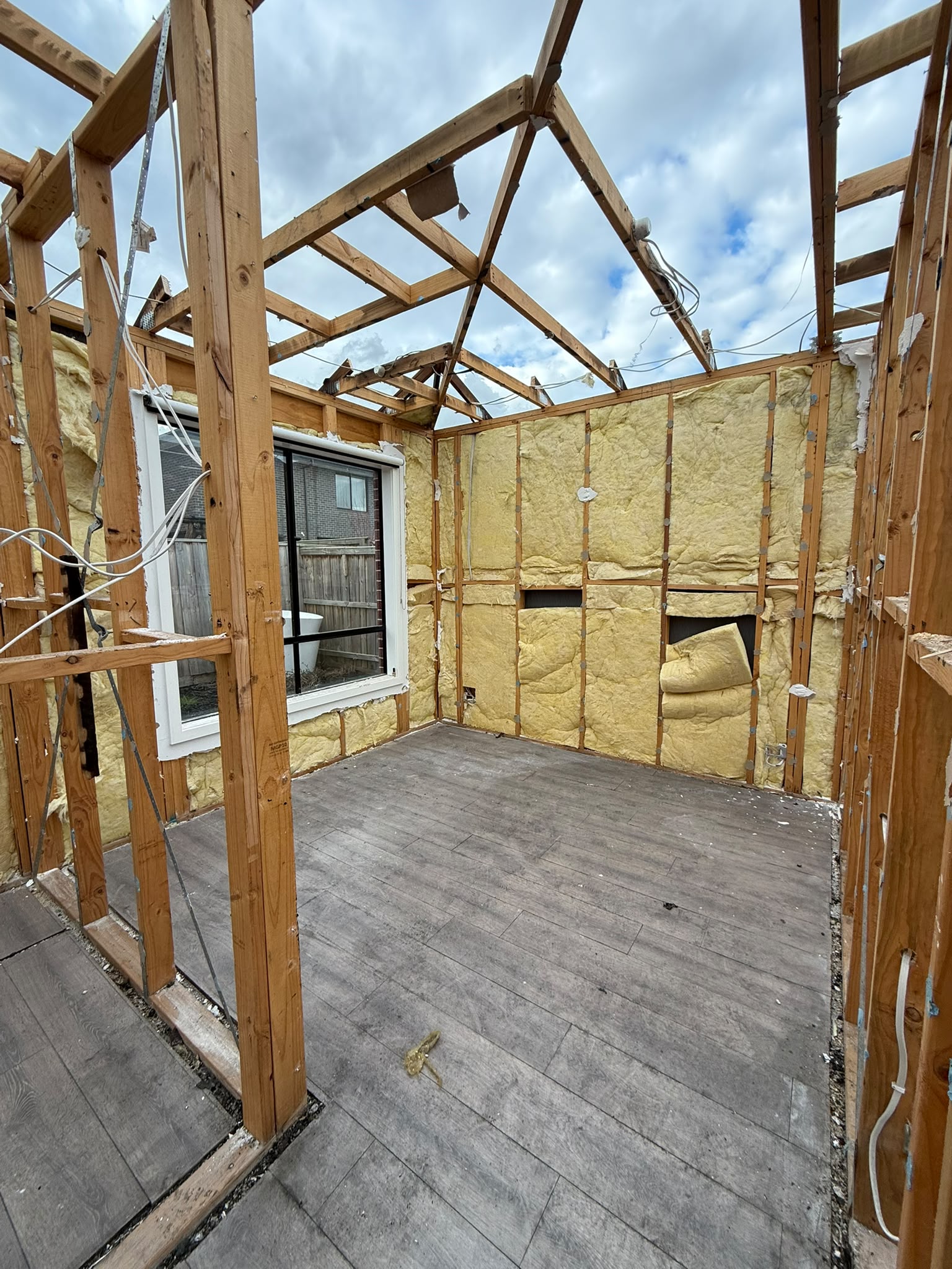 Deanside Fire-Damage Roof & Timber Removal — 4